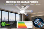 ABANICO DE TECHO TIPO BOMBILLO 40WATT