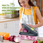 CORTADOR DE VEGETALES MULTIFUNCIONAL 22 PIEZAS