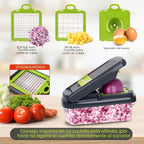 CORTADOR DE VEGETALES MULTIFUNCIONAL 22 PIEZAS