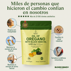 OREGANO OIL + BLACK SEED OIL 6000 mg (90 Sofgel)