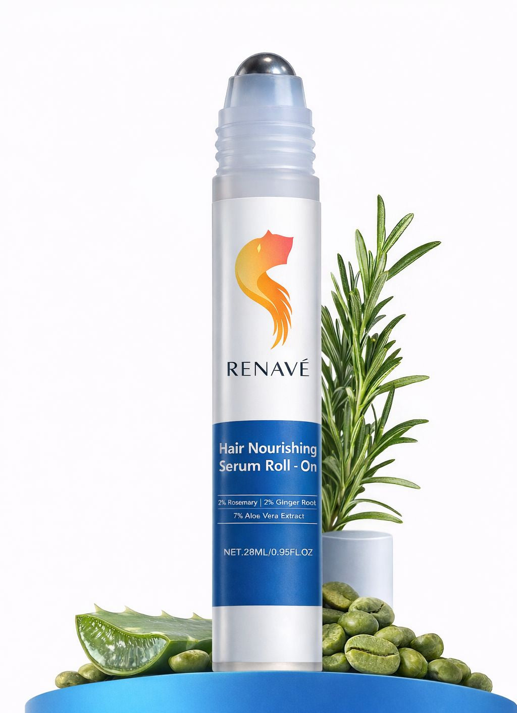 Serum Roll-On para el Crecimiento Capilar Renave