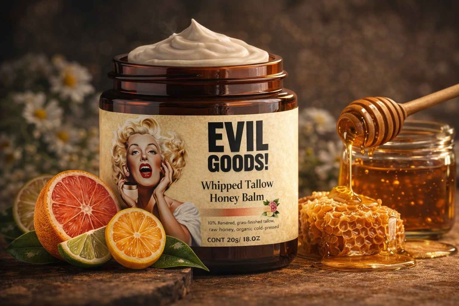 EVIL GOODS - SEBO DE RES- CITRUS *ORIGINAL* EE.UU