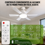 ABANICO DE TECHO TIPO BOMBILLO 40WATT